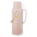 Termos, Naimeed D6420, pentru bauturi reci sau calde, Sticla si ABS, 1.2L, Crem, 120x340x170mm