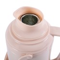 Termos, Naimeed D6420, pentru bauturi reci sau calde, Sticla si ABS, 1.2L, Crem, 120x340x170mm