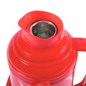 Termos, Naimeed D6420, pentru bauturi reci sau calde, Sticla si ABS, 1.2L, Rosu, 120x340x170mm