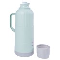 Termos, Naimeed D6422, pentru bauturi reci sau calde, Sticla si ABS, 2L, Turcoaz, 137x390x160mm