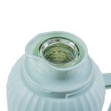 Termos, Naimeed D6422, pentru bauturi reci sau calde, Sticla si ABS, 2L, Turcoaz, 137x390x160mm