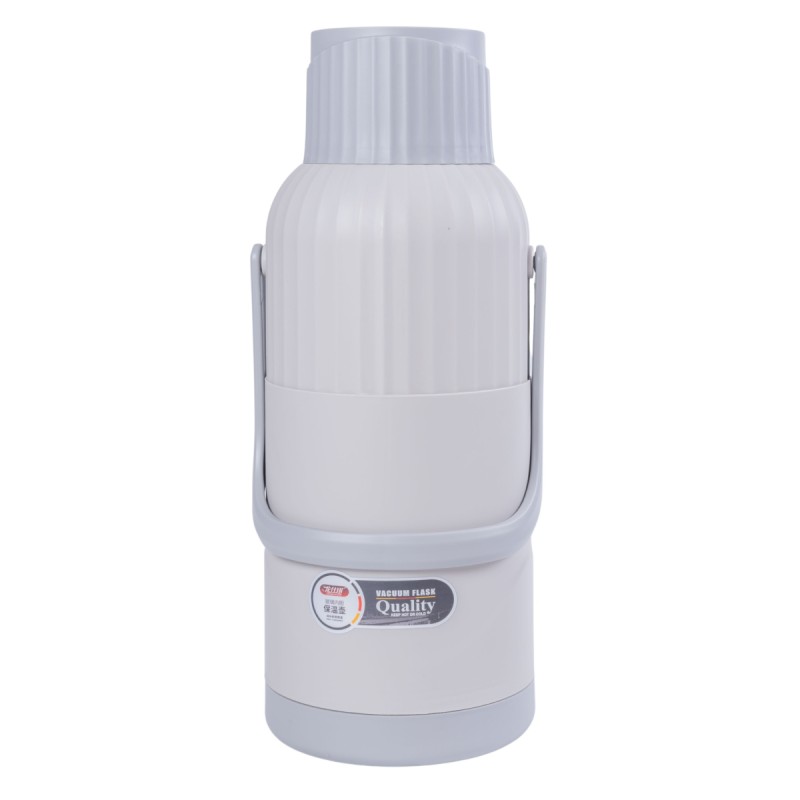 Termos, Naimeed D6423, pentru bauturi reci sau calde, Sticla si ABS, 3L, Gri, 165x480x162mm
