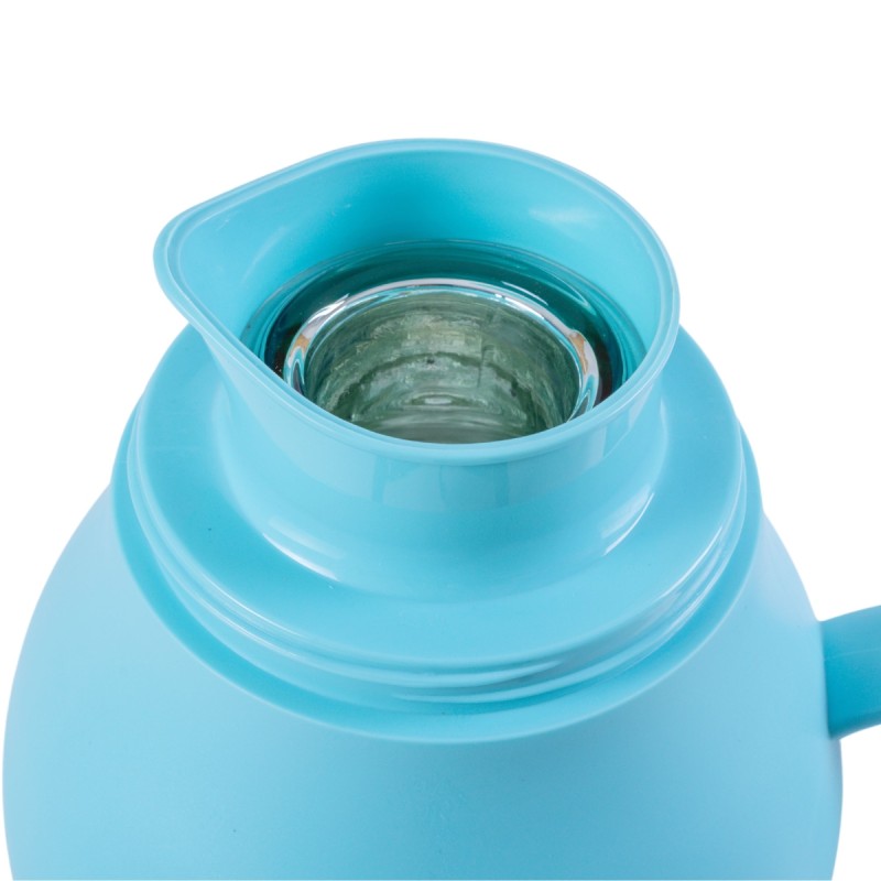 Termos, Naimeed D6424, pentru bauturi reci sau calde, Sticla si ABS, 3L, Albastru, 165x500x200mm