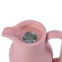 Termos, Naimeed D6429, pentru bauturi reci sau calde, Sticla si ABS, 1.6L, Maro, 130x320x170mm