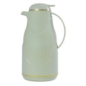 Termos, Naimeed D6430, pentru bauturi reci sau calde, Sticla si ABS, 1.4L, Verde, 145x320x190mm