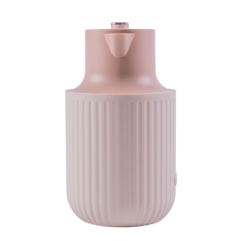 Termos, Naimeed D6434, pentru bauturi reci sau calde, Sticla si ABS, 1.5L, Maro, 150x260x200mm