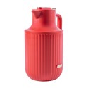 Termos, Naimeed D6436, pentru bauturi reci sau calde, Sticla si ABS, 2L, Rosu, 160x300x210mm