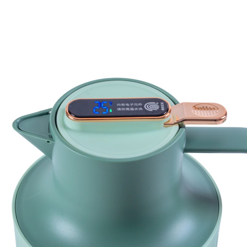 Termos, Naimeed D6437, pentru bauturi reci sau calde, Sticla si ABS, 2L, Verde, 160x300x210mm Termos, Naimeed D6437, pentru bauturi reci sau calde, Sticla si ABS, 2L, Verde, 160x300x210mm