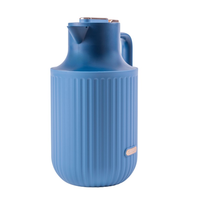 Termos, Naimeed D6438, pentru bauturi reci sau calde, Sticla si ABS, 2L, Albastru, 160x300x210mm Termos, Naimeed D6438, pentru bauturi reci sau calde, Sticla si ABS, 2L, Albastru, 160x300x210mm