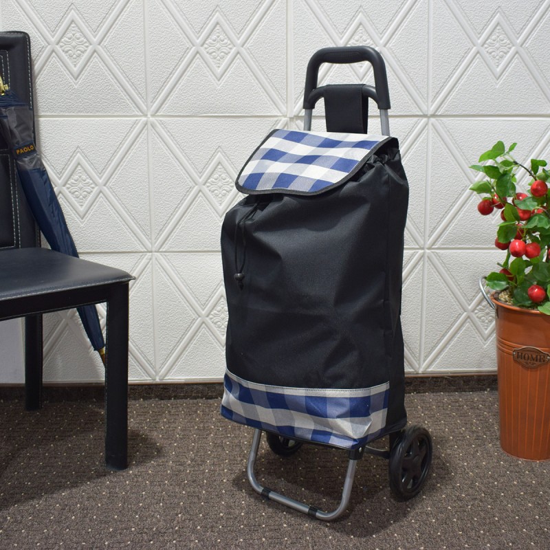 Carucior de piata pliabil, Naimeed D4941, 2 roti, 37 L, Negru Carucior de piata pliabil, Naimeed D4941, 2 roti, 37 L, Negru