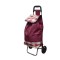 Carucior de piata pliabil, Naimeed D4941, 2 roti, 37 L, Rosu