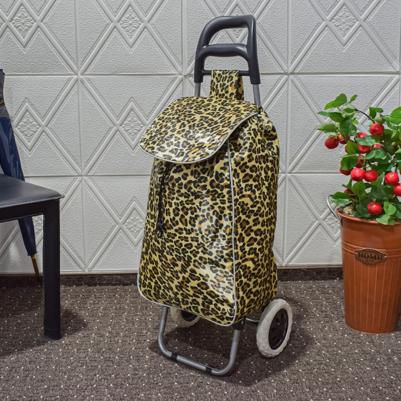 Carucior de piata pliabil, Naimeed D4944, 2 roti, 37 L, Auriu Carucior de piata pliabil, Naimeed D4944, 2 roti, 37 L, Auriu