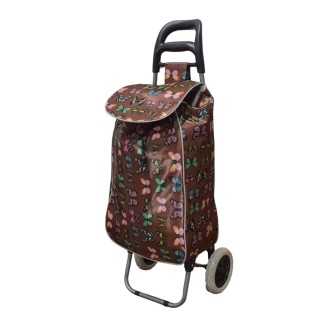 Carucior de piata pliabil, Naimeed D4944, 2 roti, 37 L, Maro Carucior de piata pliabil, Naimeed D4944, 2 roti, 37 L, Maro