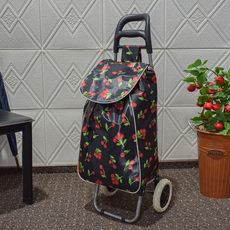 Carucior de piata pliabil, Naimeed D4944, 2 roti, 37 L, Negru Carucior de piata pliabil, Naimeed D4944, 2 roti, 37 L, Negru