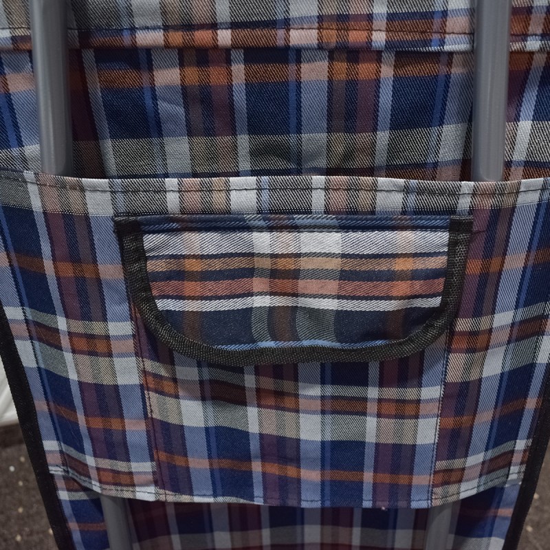 Carucior de piata pliabil, Naimeed D4945, 2 roti, 43 L, Albastru/Alb Carucior de piata pliabil, Naimeed D4945, 2 roti, 43 L, Albastru/Alb