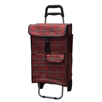 Carucior de piata pliabil, Naimeed D4945, 2 roti, 43 L, Rosu Carucior de piata pliabil, Naimeed D4945, 2 roti, 43 L, Rosu