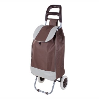 Carucior de piata pliabil, Naimeed FT-208AM, 2 roti, 37 L, Maro Carucior de piata pliabil, Naimeed FT-208AM, 2 roti, 37 L, Maro