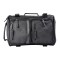 Geanta voiaj, pentru avion, piele ecologica, Naimeed D5420, Companion, Negru, 45x15x30cm