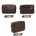 Borseta barbati, de umar, piele ecologica, Naimeed D5444, Companion, Maro inchis, 15x6x23cm Borseta barbati, de umar, piele ecologica, Naimeed D5444, Companion, Maro inchis, 15x6x23cm