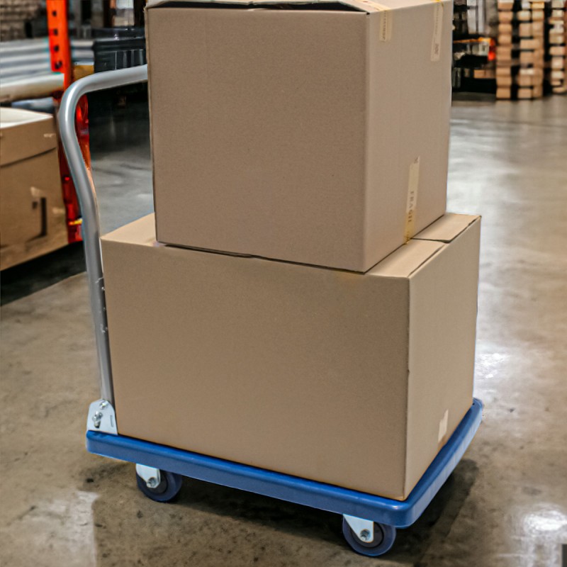 Carucior pliabil, platforma transport marfa, Naimeed D5657S, 200kg, Albastru Carucior pliabil, platforma transport marfa, Naimeed D5657S, 200kg, Albastru