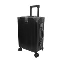 Troler, cabina avion, Naimeed D5396S, Premium Voyage, 4 roti duble 360 grade, ABS, inchidere cifru, Negru, 34x23x55cm Troler, cabina avion, Naimeed D5396S, Premium Voyage, 4 roti duble 360 grade, ABS, inchidere cifru, Negru, 34x23x55cm
