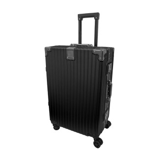 Troler, bagaj de cala, Naimeed D5397M, Premium Voyage, 4 roti duble 360 grade, ABS, inchidere cifru, Negru, 42x28x68cm Troler, bagaj de cala, Naimeed D5397M, Premium Voyage, 4 roti duble 360 grade, ABS, inchidere cifru, Negru, 42x28x68cm