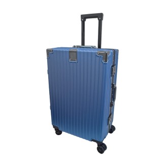 Troler, bagaj de cala, Naimeed D5398M, Premium Voyage, 4 roti duble 360 grade, ABS, inchidere cifru, Albastru, 42x28x68cm Troler, bagaj de cala, Naimeed D5398M, Premium Voyage, 4 roti duble 360 grade, ABS, inchidere cifru, Albastru, 42x28x68cm