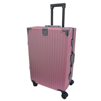 Troler, bagaj de cala, Naimeed D5399L, Premium Voyage, 4 roti duble 360 grade, ABS, inchidere cifru, Roz, 50x33x77cm Troler, bagaj de cala, Naimeed D5399L, Premium Voyage, 4 roti duble 360 grade, ABS, inchidere cifru, Roz, 50x33x77cm