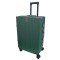 Troler, bagaj de cala, Naimeed D5401L, Premium Voyage, 4 roti duble 360 grade, ABS, inchidere cifru, Verde, 50x33x77cm