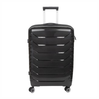 Troler voiaj Mare L, StowAway, Naimeed D5966, 4 roti duble 360 grade detasabile , PP, inchidere cifru, Negru, 44x26x61cm Troler voiaj Mare L, StowAway, Naimeed D5966, 4 roti duble 360 grade detasabile , PP, inchidere cifru, Negru, 44x26x61cm