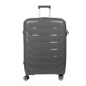 Troler voiaj Mare L, StowAway, Naimeed D5967, 4 roti duble 360 grade, PP, inchidere cifru, Gri, 44x26x61cm Troler voiaj Mare L, StowAway, Naimeed D5967, 4 roti duble 360 grade, PP, inchidere cifru, Gri, 44x26x61cm