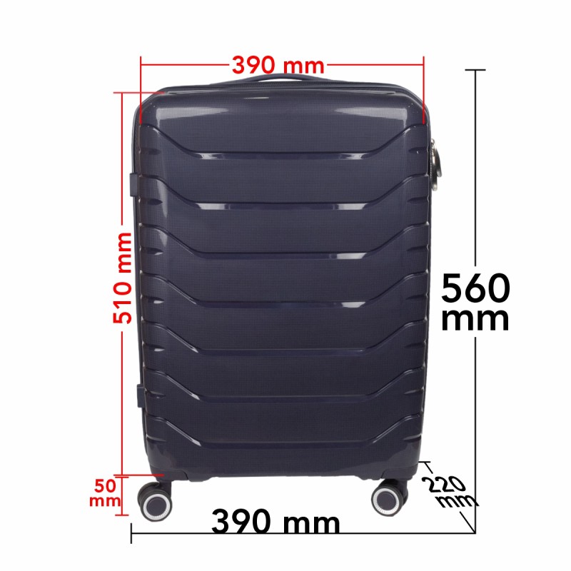Troler voiaj Mediu M, StowAway, Naimeed D5968, 4 roti duble 360 grade detasabile , PP, inchidere cifru, Mov Inchis, 39x22x51cm Troler voiaj Mediu M, StowAway, Naimeed D5968, 4 roti duble 360 grade detasabile , PP, inchidere cifru, Mov Inchis, 39x22x51cm