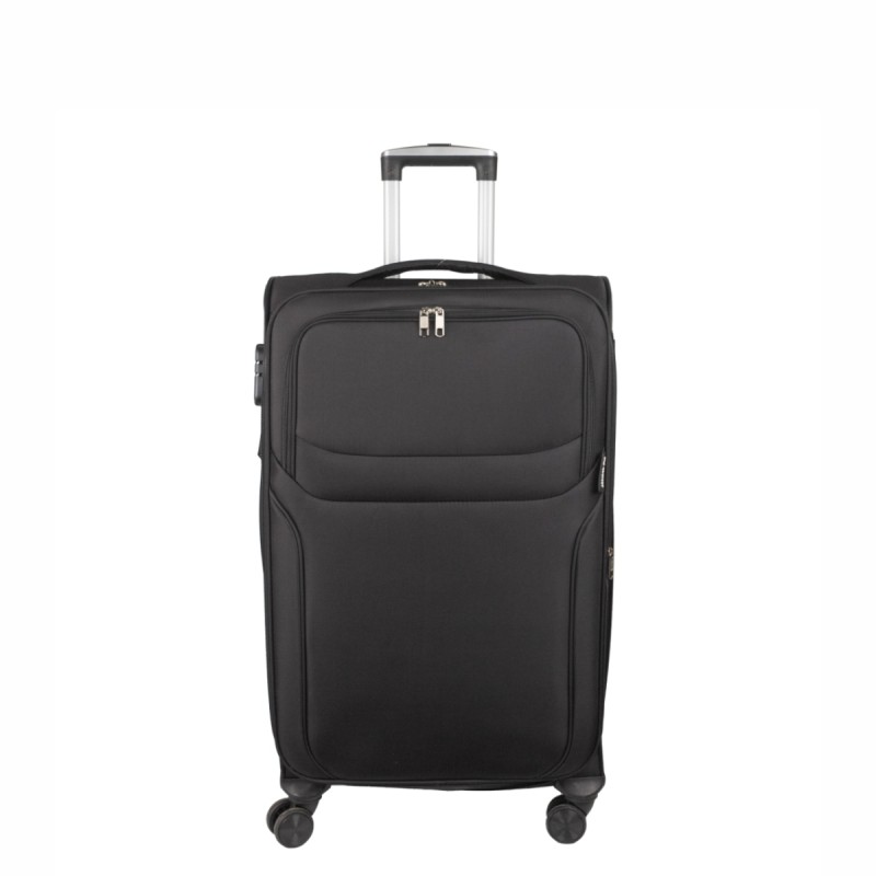 Troler voiaj Mic, Naimeed D5971, 4 roti duble 360 grade, material textil, inchidere cifru, Negru, 36x23x52cm Troler voiaj Mic, Naimeed D5971, 4 roti duble 360 grade, material textil, inchidere cifru, Negru, 36x23x52cm