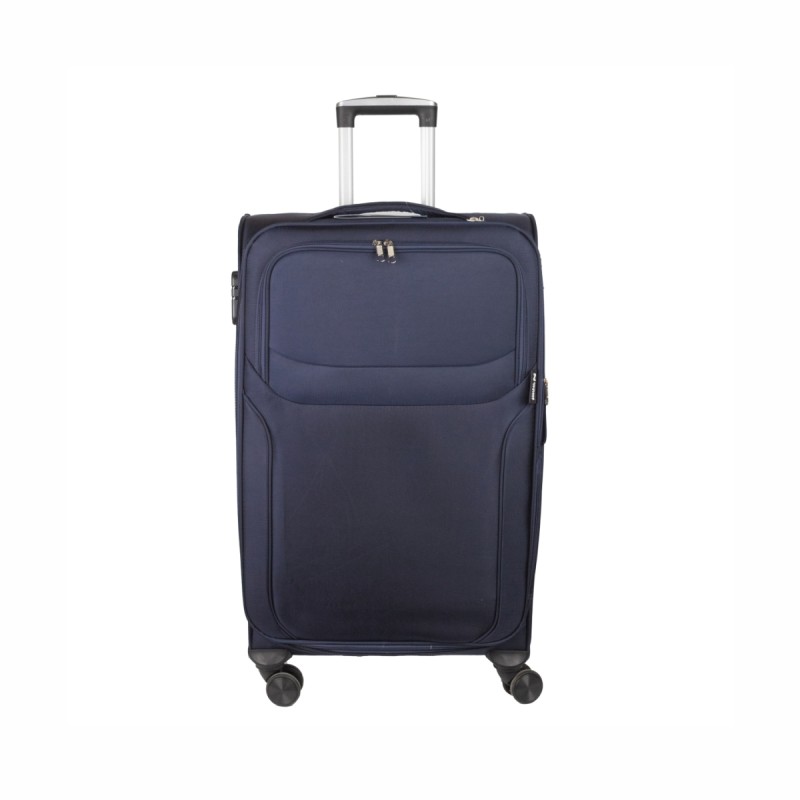 Troler voiaj Mic, Naimeed D5972, 4 roti duble 360 grade, material textil, inchidere cifru, Albastru, 36x23x52cm Troler voiaj Mic, Naimeed D5972, 4 roti duble 360 grade, material textil, inchidere cifru, Albastru, 36x23x52cm