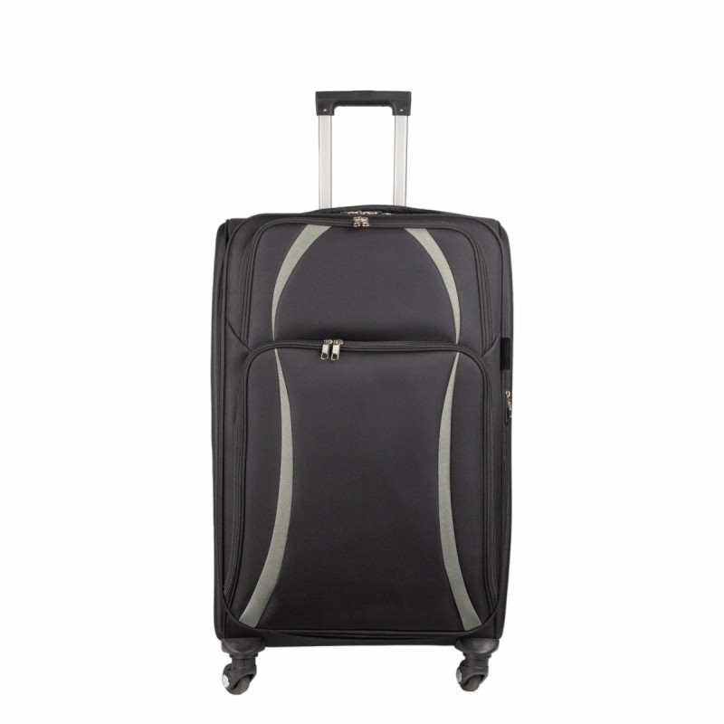 Troler voiaj Mic, Naimeed D5979, 4 roti, material textil, inchidere cifru, Negru, 35.5x26x52cm Troler voiaj Mic, Naimeed D5979, 4 roti, material textil, inchidere cifru, Negru, 35.5x26x52cm