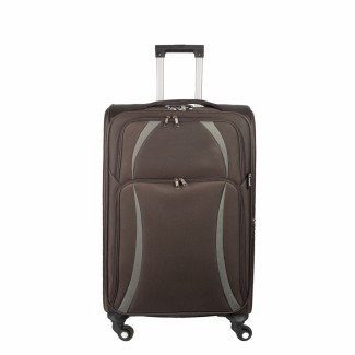 Troler voiaj Mic, Naimeed D5982, 4 roti, material textil, inchidere cifru, Maro, 35.5x26x52cm Troler voiaj Mic, Naimeed D5982, 4 roti, material textil, inchidere cifru, Maro, 35.5x26x52cm