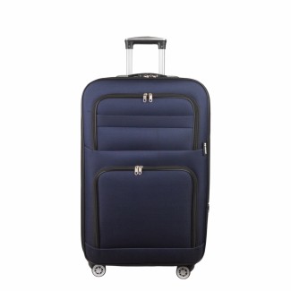 Troler voiaj Mic, Naimeed D5993, 4 roti, material textil, inchidere cifru, Albastru, 37x24x55cm Troler voiaj Mic, Naimeed D5993, 4 roti, material textil, inchidere cifru, Albastru, 37x24x55cm