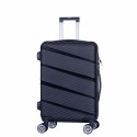 Troler voiaj Mic, Naimeed D6006, 4 roti duble 360 grade, PP, inchidere cifru, Negru, 33x20.5x45cm Troler voiaj Mic, Naimeed D6006, 4 roti duble 360 grade, PP, inchidere cifru, Negru, 33x20.5x45cm