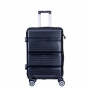 Troler voiaj Mic, Naimeed D6007, 4 roti duble 360 grade, PP, inchidere cifru, Negru, 35x21x47cm Troler voiaj Mic, Naimeed D6007, 4 roti duble 360 grade, PP, inchidere cifru, Negru, 35x21x47cm