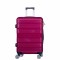 Troler voiaj Mic, Naimeed D6016, 4 roti duble 360 grade, PP, inchidere cifru, Visiniu, 36x21.5x50cm