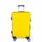 Troler voiaj Mic, Naimeed D6023, 4 roti duble 360 grade, PP, inchidere cifru, Galben, 35x21x47cm