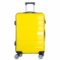 Troler voiaj Mare, Naimeed D6024, 4 roti duble 360 grade, PP, inchidere cifru, Galben, 49x26x70cm Troler voiaj Mare, Naimeed D6024, 4 roti duble 360 grade, PP, inchidere cifru, Galben, 49x26x70cm