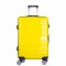 Troler voiaj Mediu, Naimeed D6024, 4 roti duble 360 grade, PP, inchidere cifru, Galben, 43x24x59cm