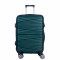 Troler voiaj Mediu, Naimeed D6025, 4 roti duble 360 grade, PP, inchidere cifru, Verde, 37x22x52cm