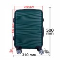 Troler voiaj Mic, Naimeed D6025, 4 roti duble 360 grade, PP, inchidere cifru, Verde, 31x20x43cm Troler voiaj Mic, Naimeed D6025, 4 roti duble 360 grade, PP, inchidere cifru, Verde, 31x20x43cm