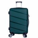 Troler voiaj Mare, Naimeed D6026, 4 roti duble 360 grade, PP, inchidere cifru, Verde, 46x25x64cm Troler voiaj Mare, Naimeed D6026, 4 roti duble 360 grade, PP, inchidere cifru, Verde, 46x25x64cm
