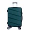 Troler voiaj Mediu, Naimeed D6026, 4 roti duble 360 grade, PP, inchidere cifru, Verde, 39x22.5x54cm