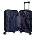 Troler voiaj Mediu, Naimeed D6026, 4 roti duble 360 grade, PP, inchidere cifru, Verde, 39x22.5x54cm Troler voiaj Mediu, Naimeed D6026, 4 roti duble 360 grade, PP, inchidere cifru, Verde, 39x22.5x54cm