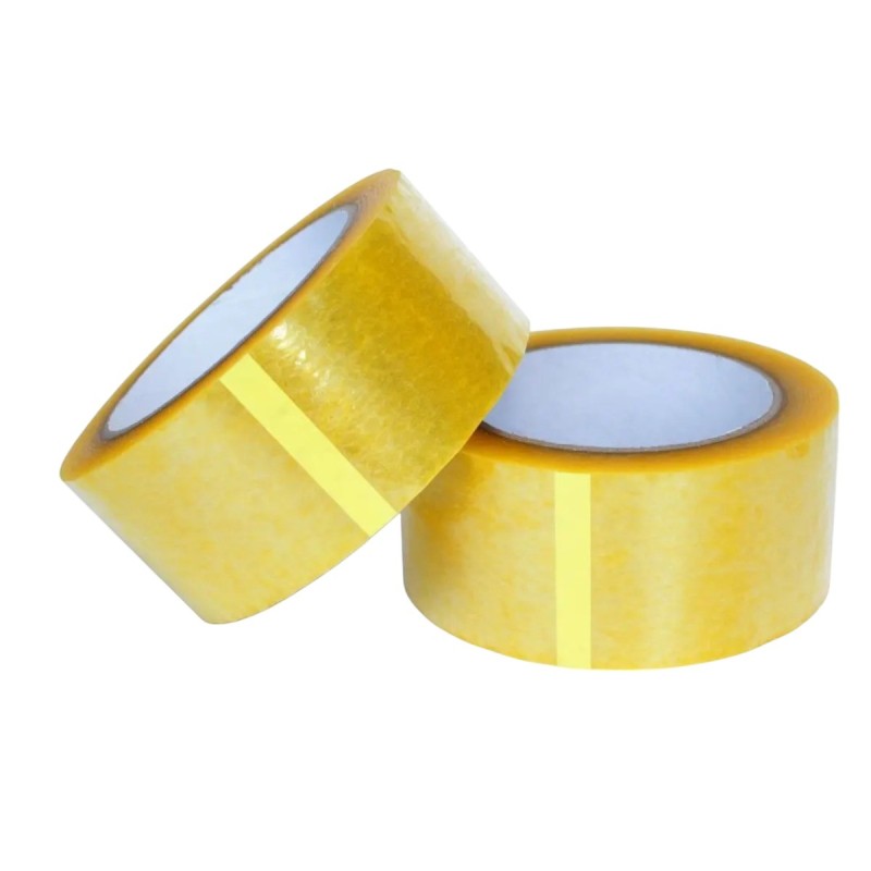 Banda adeziva, de tip scotch, 6 buc/set, Naimeed D6451, 45mx4.5cmx52μm, Galben transparent