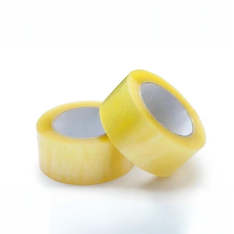 Banda adeziva, de tip scotch, 6 buc/set, Naimeed D6455, 200mx4.5cmx52μm, Galben transparent